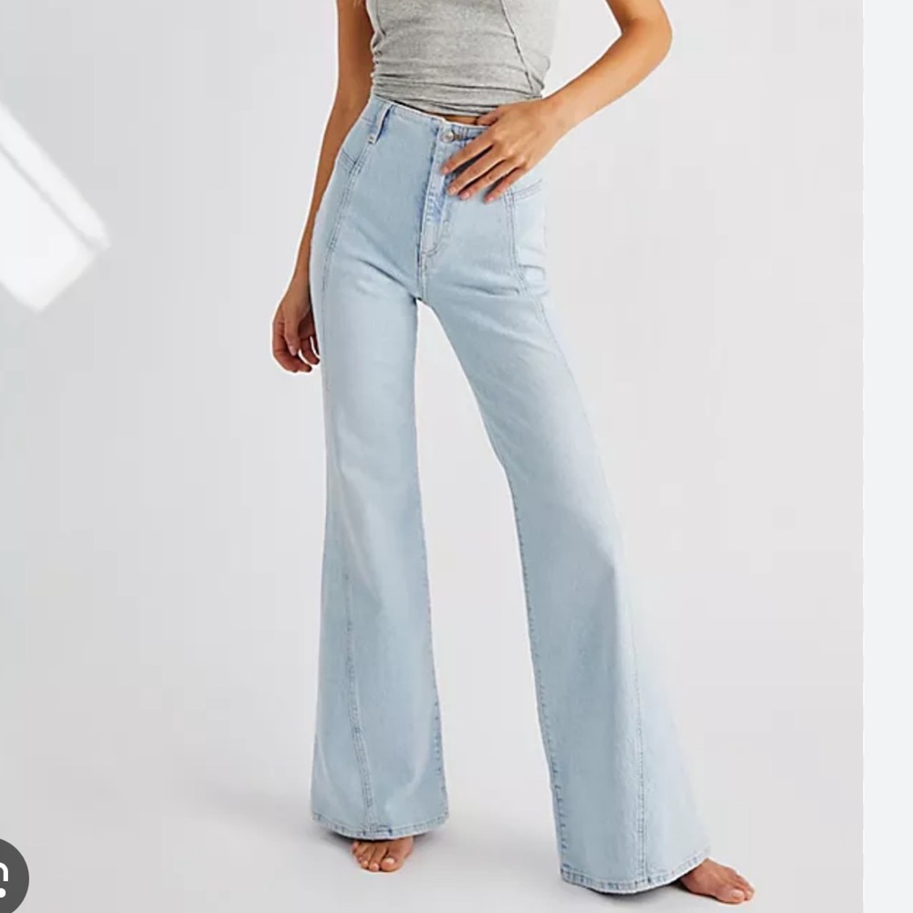 We the Free Florence Flare Jeans Light Indigo